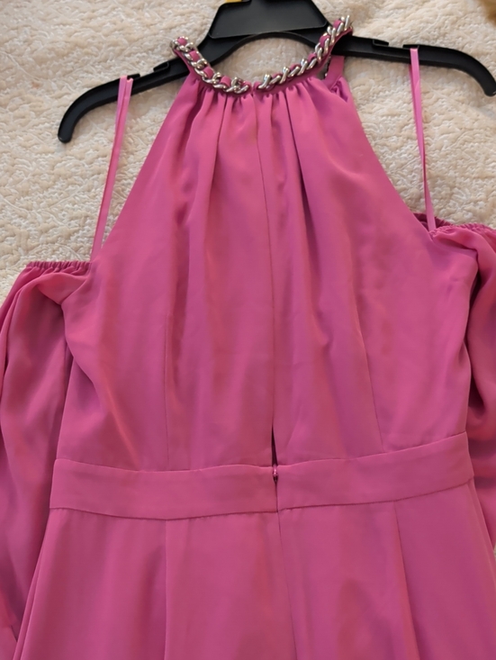 BCBGMaxAzria Dresses & Skirts - BCBG MAXAZIRA HIGH LOW DRESS Fuchsia